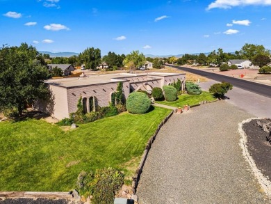 Welcome to this one-of-a-kind Santa Fe-style ranch home on Desert Hawk At Pueblo West in Colorado - for sale on GolfHomes.com, golf home, golf lot