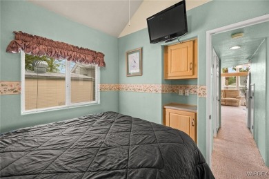 Charming Park Model with Loft in Desirable Riverview Resort on Riverview Golf Course in Arizona - for sale on GolfHomes.com, golf home, golf lot