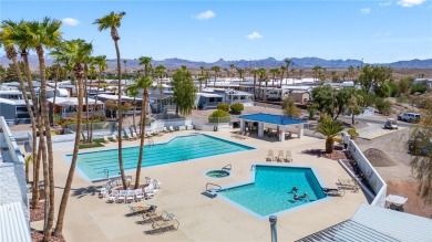 Charming Park Model with Loft in Desirable Riverview Resort on Riverview Golf Course in Arizona - for sale on GolfHomes.com, golf home, golf lot