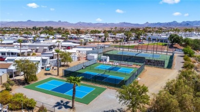 Charming Park Model with Loft in Desirable Riverview Resort on Riverview Golf Course in Arizona - for sale on GolfHomes.com, golf home, golf lot