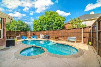 Welcome to this stunning 5-bedroom, 3-bathroom home nestled on a on The Courses at Watters Creek in Texas - for sale on GolfHomes.com, golf home, golf lot