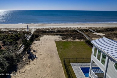 This oceanfront lot, with permitted custom building plans on The Country Club of the Crystal Coast in North Carolina - for sale on GolfHomes.com, golf home, golf lot