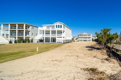 This oceanfront lot, with permitted custom building plans on The Country Club of the Crystal Coast in North Carolina - for sale on GolfHomes.com, golf home, golf lot