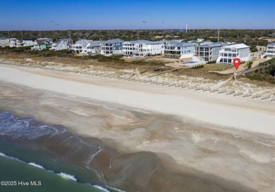 This oceanfront lot, with permitted custom building plans on The Country Club of the Crystal Coast in North Carolina - for sale on GolfHomes.com, golf home, golf lot