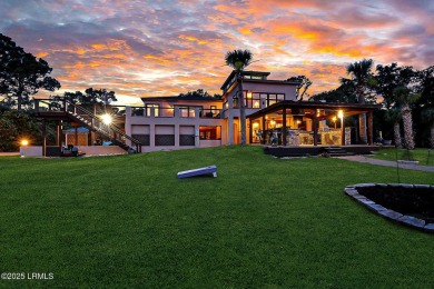 Discover the pinnacle of Lowcountry living at 618 Dolphin Annex on Ocean Point Golf Links in South Carolina - for sale on GolfHomes.com, golf home, golf lot