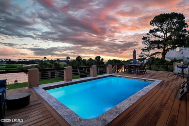 Discover the pinnacle of Lowcountry living at 618 Dolphin Annex on Ocean Point Golf Links in South Carolina - for sale on GolfHomes.com, golf home, golf lot