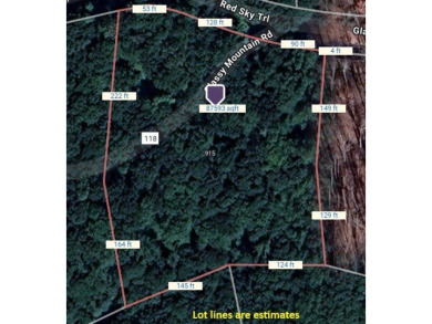 Great opportunity to own a large double parcel plat (lot 45 and on The Cliffs at Glassy Golf and Country Club in South Carolina - for sale on GolfHomes.com, golf home, golf lot