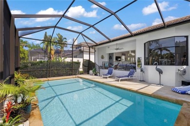 This beautifully renovated 3-bedroom, 3-bath single-family pool on Windstar on Naples Bay in Florida - for sale on GolfHomes.com, golf home, golf lot