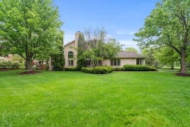 Immaculately maintained and rarely available all-brick RANCH on Ruffled Feathers Golf Club in Illinois - for sale on GolfHomes.com, golf home, golf lot