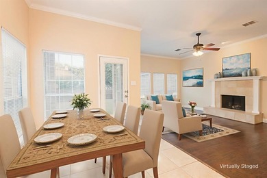 Discover the perfect blend of style and functionality in this on The Golf Club At Twin Creeks in Texas - for sale on GolfHomes.com, golf home, golf lot