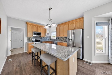 Backing to the 15th fairway with beautiful sunrise views, this on The Links At Dardenne in Missouri - for sale on GolfHomes.com, golf home, golf lot