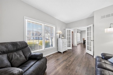 Backing to the 15th fairway with beautiful sunrise views, this on The Links At Dardenne in Missouri - for sale on GolfHomes.com, golf home, golf lot