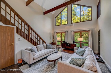 SPACIOUS 3BED/3BATH Contemporary Home located on the 5th green on Pocono Farms Country Club in Pennsylvania - for sale on GolfHomes.com, golf home, golf lot