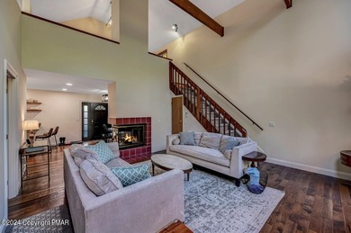 SPACIOUS 3BED/3BATH Contemporary Home located on the 5th green on Pocono Farms Country Club in Pennsylvania - for sale on GolfHomes.com, golf home, golf lot