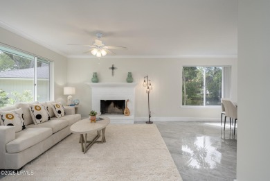 Freshly updated and move-in ready, this 3-bedroom, 2-bath Fripp on Ocean Point Golf Links in South Carolina - for sale on GolfHomes.com, golf home, golf lot