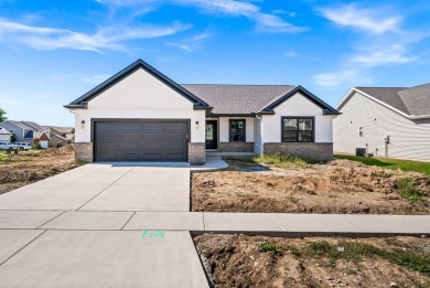 Welcome to this stunning new construction ranch home by Jodi on The Den at Fox Creek in Illinois - for sale on GolfHomes.com, golf home, golf lot