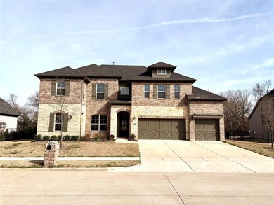 Come check out this beautiful, newly constructed home in Gunter on The Bridges Golf Club in Texas - for sale on GolfHomes.com, golf home, golf lot