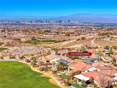 Former model home offering breathtaking golf and mountain vistas on Revere Golf Club in Nevada - for sale on GolfHomes.com, golf home, golf lot