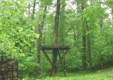 3 bedroom cabin on 4 beautiful wooded lots totaling 1.88 acres on Hide-A-Way Hills Club in Ohio - for sale on GolfHomes.com, golf home, golf lot