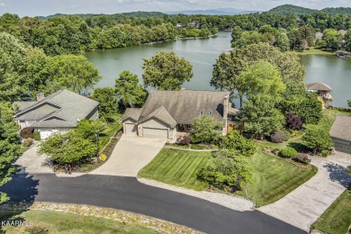 SPECTACULAR Tellico Lake Front Home in the thriving community of on Tellico Village Golf Club in Tennessee - for sale on GolfHomes.com, golf home, golf lot