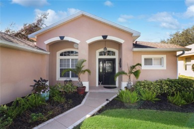 Lovely Colchester model with beautiful curb appeal! Mostly on Monarch At Royal Highlands in Florida - for sale on GolfHomes.com, golf home, golf lot