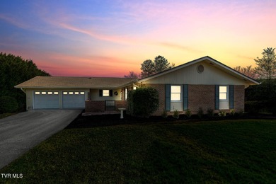 Experience refined living in this exceptional five-bedroom on Country Club of Bristol in Tennessee - for sale on GolfHomes.com, golf home, golf lot