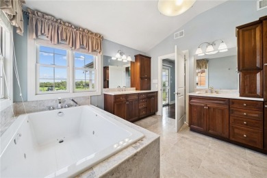 Welcome to your next home! An exquisite all-brick custom estate on The Club At Blackthorne in Pennsylvania - for sale on GolfHomes.com, golf home, golf lot