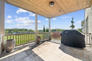 Welcome to your next home! An exquisite all-brick custom estate on The Club At Blackthorne in Pennsylvania - for sale on GolfHomes.com, golf home, golf lot