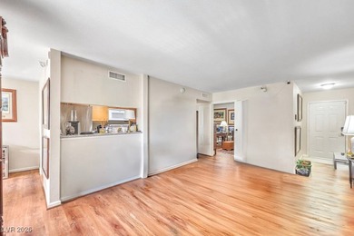 Rare first-floor corner unit on the golf course inside the on Las Vegas Country Club in Nevada - for sale on GolfHomes.com, golf home, golf lot