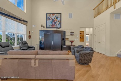 This wonderful 4 Bdrm, 3 full bath full brick front home boasts on Regency At Monroe Golf and Country Club in New Jersey - for sale on GolfHomes.com, golf home, golf lot