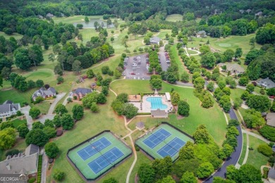 Elegantly maintained home on a full basement located on the 18th on The Providence Club in Georgia - for sale on GolfHomes.com, golf home, golf lot