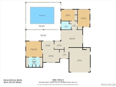 Embrace the Florida lifestyle with this 3-bedroom, 2-bathroom on Sugarmill Woods Golf and Country Club in Florida - for sale on GolfHomes.com, golf home, golf lot