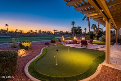 Experience refined luxury in this exceptional custom-built on Corte Bella Golf Club in Arizona - for sale on GolfHomes.com, golf home, golf lot