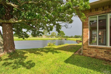 Upon opening the door to this brick 3 bedroom, 2 bath home in on Tiger Point Golf and Country Club in Florida - for sale on GolfHomes.com, golf home, golf lot