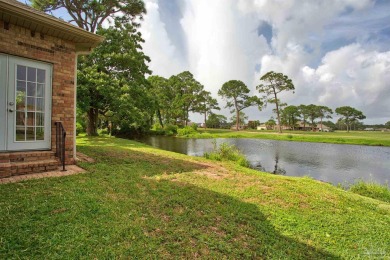 Upon opening the door to this brick 3 bedroom, 2 bath home in on Tiger Point Golf and Country Club in Florida - for sale on GolfHomes.com, golf home, golf lot