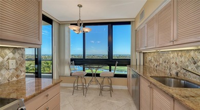 Perched on the fifth floor of Building 1 at The Sanctuary at on Links on Longboat Golf Club in Florida - for sale on GolfHomes.com, golf home, golf lot