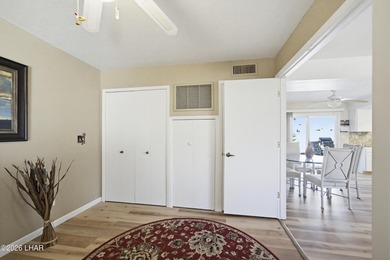 Ground-floor, single-story condo with two patios and stunning on London Bridge Golf Course in Arizona - for sale on GolfHomes.com, golf home, golf lot