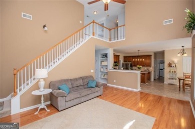 Move-in ready with BRAND NEW CARPET, this spacious 4-bedroom, 2 on Creekside Golf and Country Club in Georgia - for sale on GolfHomes.com, golf home, golf lot