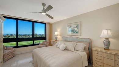 Perched on the fifth floor of Building 1 at The Sanctuary at on Links on Longboat Golf Club in Florida - for sale on GolfHomes.com, golf home, golf lot