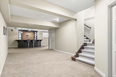 Welcome to your dream home on the 8th green of Aberdeen's on The Course at Aberdeen in Indiana - for sale on GolfHomes.com, golf home, golf lot