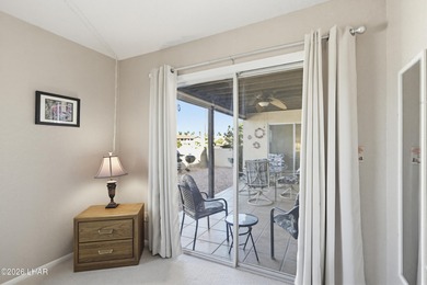 Ground-floor, single-story condo with two patios and stunning on London Bridge Golf Course in Arizona - for sale on GolfHomes.com, golf home, golf lot