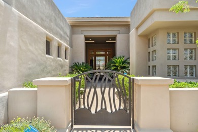 Perched on a premium lot at one of the highest elevations in on Sanctuary Golf Course At WestWorld in Arizona - for sale on GolfHomes.com, golf home, golf lot