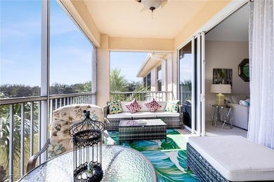 This 3rd floor TURNKEY condo offers amazing water views and on Pelican Preserve Golf Club in Florida - for sale on GolfHomes.com, golf home, golf lot