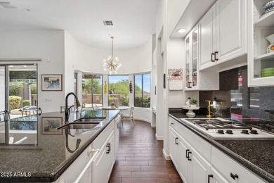 Perched on a premium lot at one of the highest elevations in on Sanctuary Golf Course At WestWorld in Arizona - for sale on GolfHomes.com, golf home, golf lot