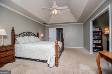 Move-in ready with BRAND NEW CARPET, this spacious 4-bedroom, 2 on Creekside Golf and Country Club in Georgia - for sale on GolfHomes.com, golf home, golf lot