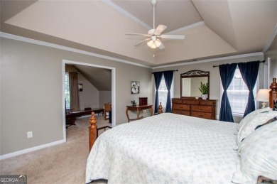 Move-in ready with BRAND NEW CARPET, this spacious 4-bedroom, 2 on Creekside Golf and Country Club in Georgia - for sale on GolfHomes.com, golf home, golf lot
