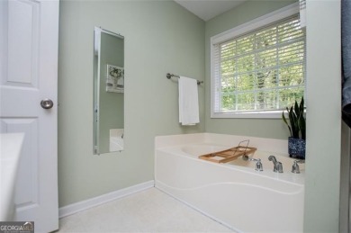 Move-in ready with BRAND NEW CARPET, this spacious 4-bedroom, 2 on Creekside Golf and Country Club in Georgia - for sale on GolfHomes.com, golf home, golf lot