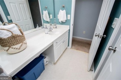 Move-in ready with BRAND NEW CARPET, this spacious 4-bedroom, 2 on Creekside Golf and Country Club in Georgia - for sale on GolfHomes.com, golf home, golf lot