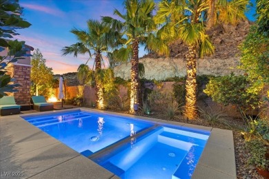 This stunning single-story home offers an open-concept design on South Shore At Lake Las Vegas in Nevada - for sale on GolfHomes.com, golf home, golf lot