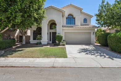 Nestled along a scenic double fairway in the heart of Ocotillo on Ocotillo Golf Resort  in Arizona - for sale on GolfHomes.com, golf home, golf lot